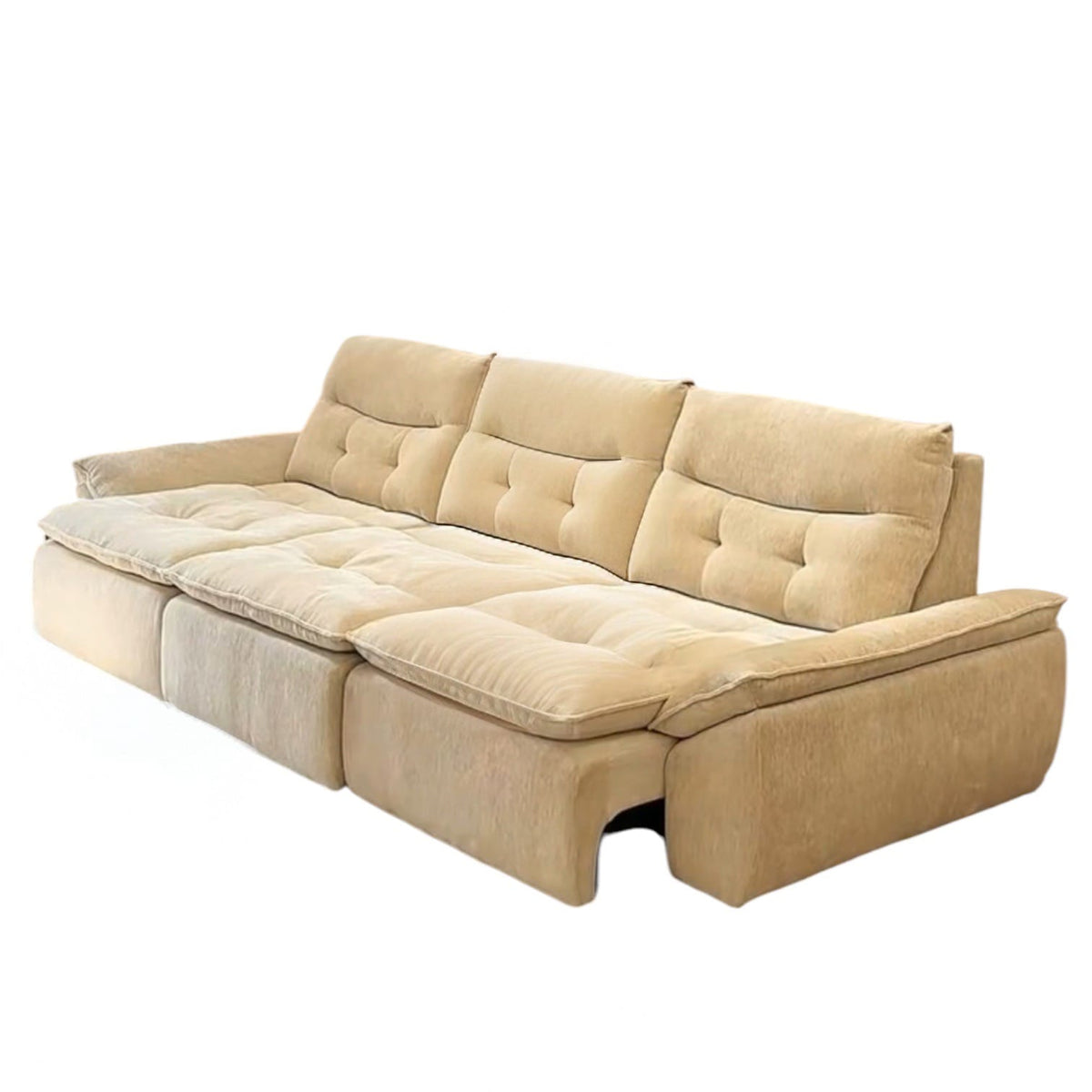 Home Atelier Powered Motorized Electric Sleeper Sofa Bed Maiser Scratch Resistant Electric Extendable Sofa Bed