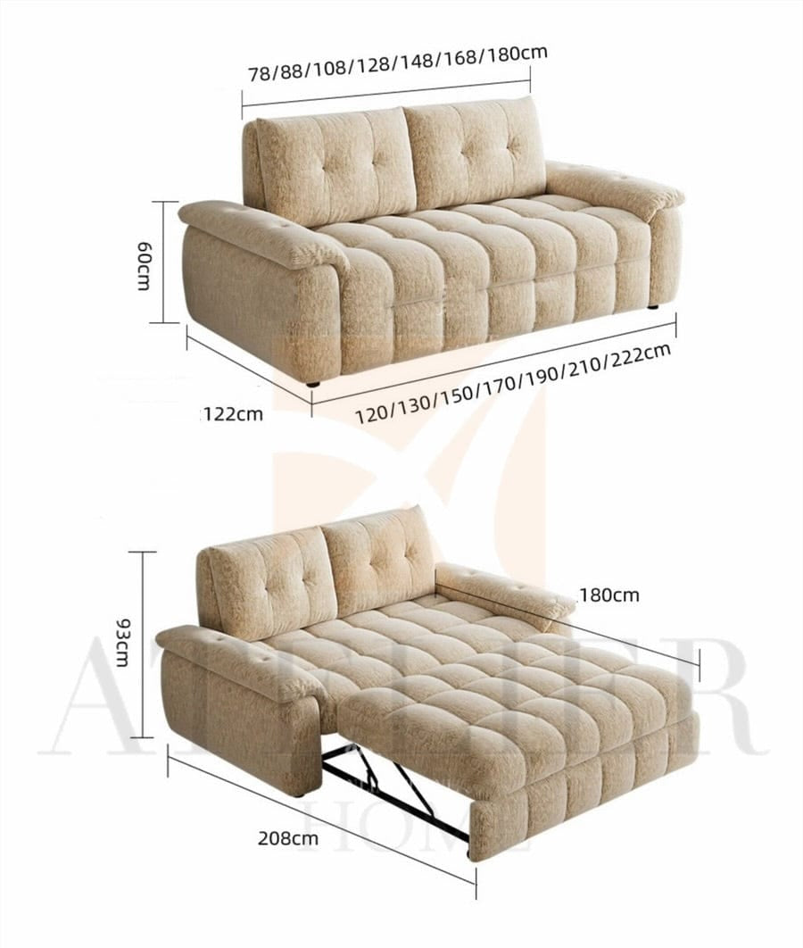 Home Atelier Qiara Scratch Resistant Sofa Bed