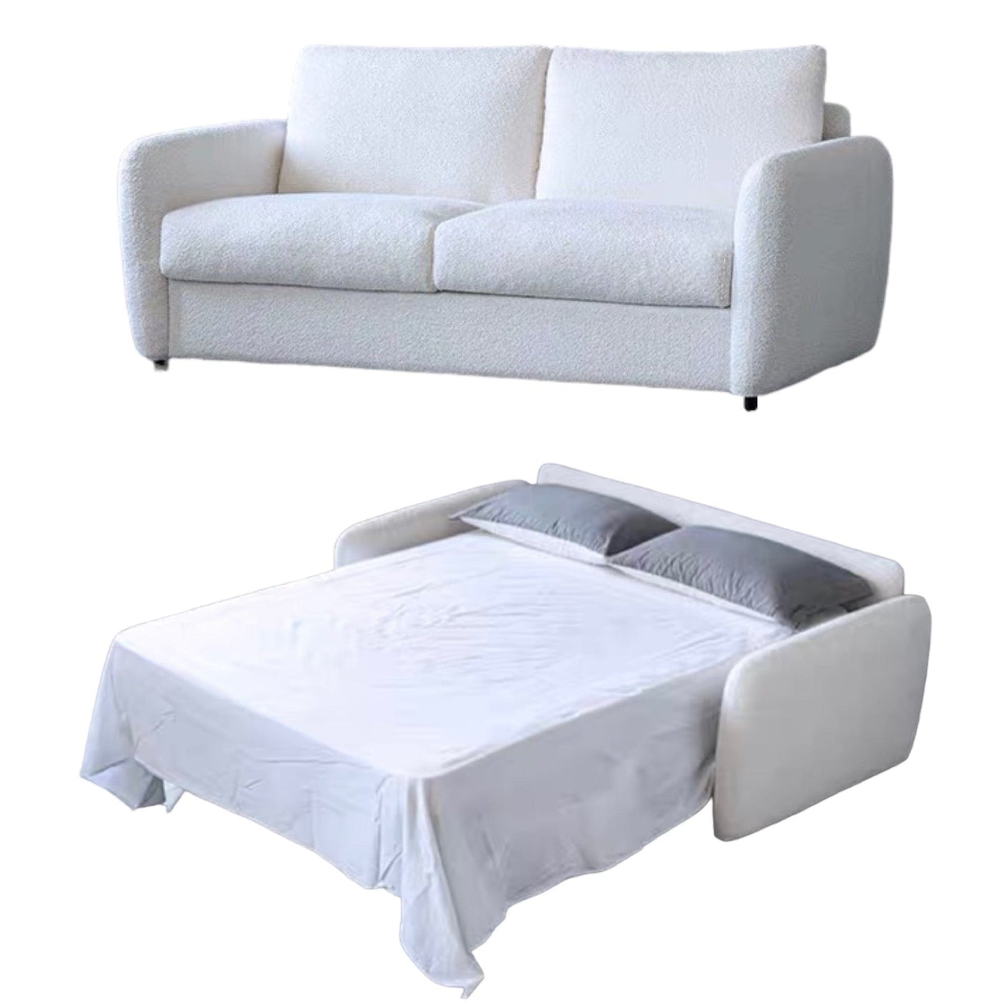 Home Atelier Queenston Foldable Sofa Bed with Mattress