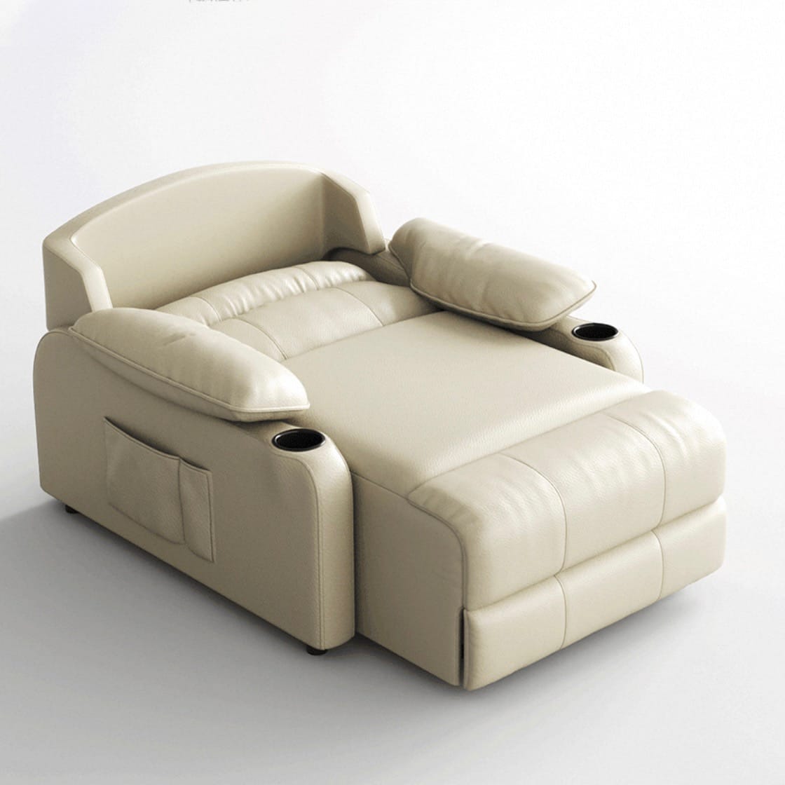 Home Atelier Radisson Genuine Leather Electric Recliner Lounge Sofa Bed(Copy)