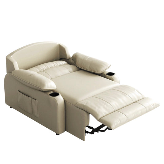 Home Atelier Radisson Genuine Leather Electric Recliner Lounge Sofa Bed(Copy)