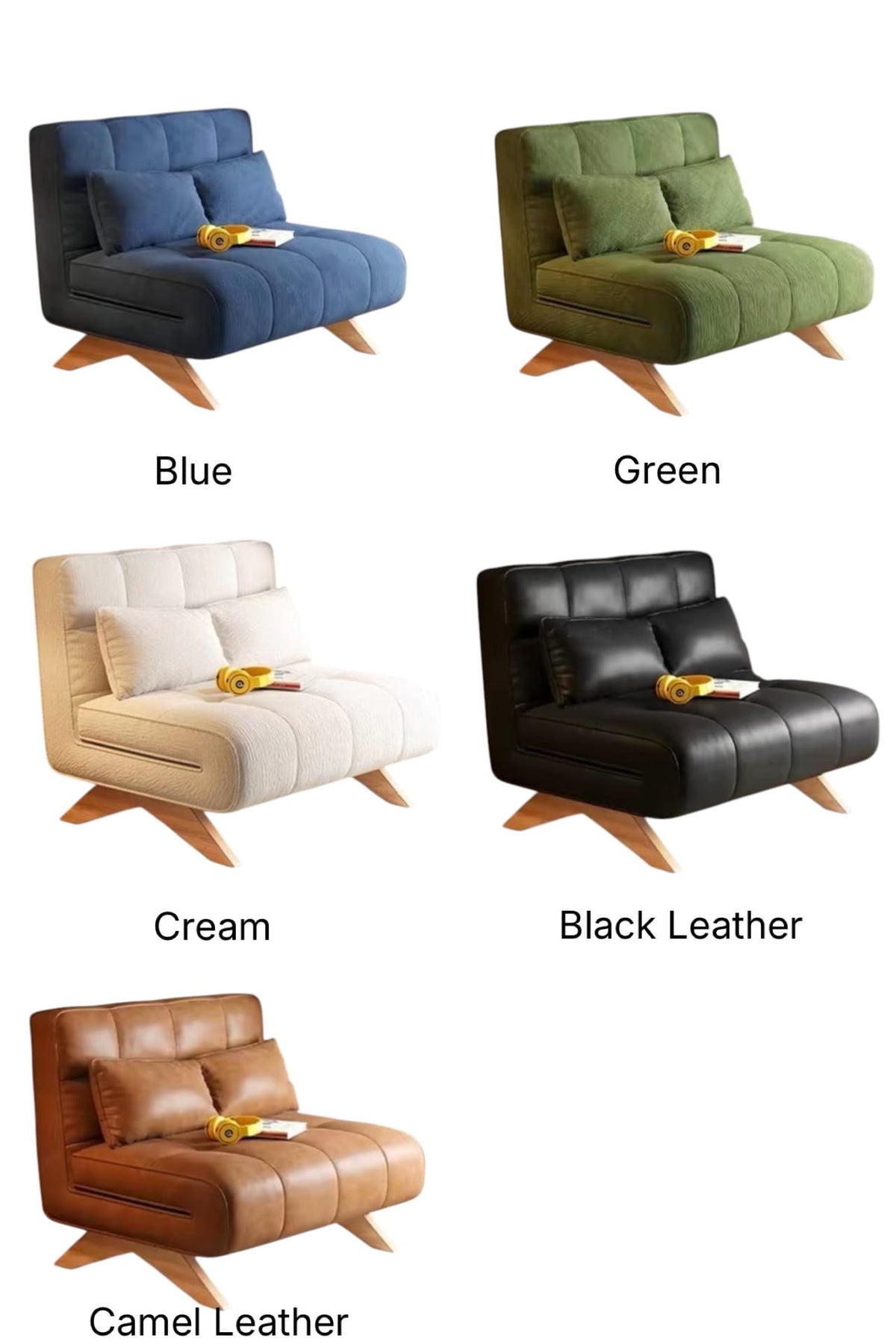 Home Atelier Rainie Foldable Sofa Bed with Coffee Table (Copy 3)