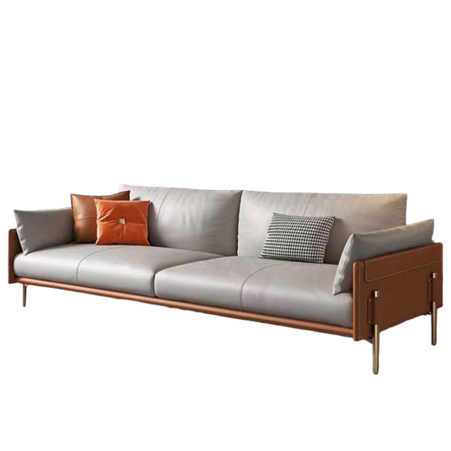 Home Atelier Ralph Genuine Cowhide Leather Sofa