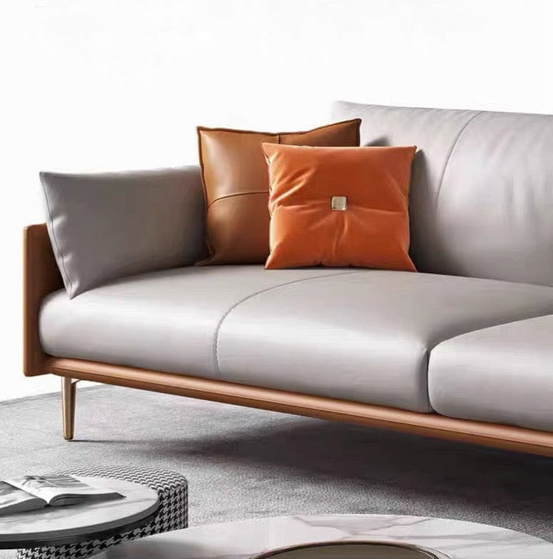 Home Atelier Ralph Genuine Cowhide Leather Sofa