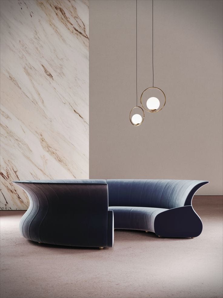 Home Atelier Ram Curve Sofa