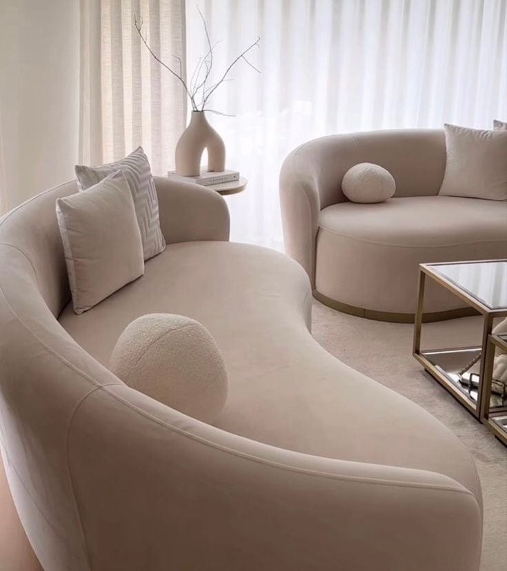 Home Atelier Raul Boucle Curve Sofa