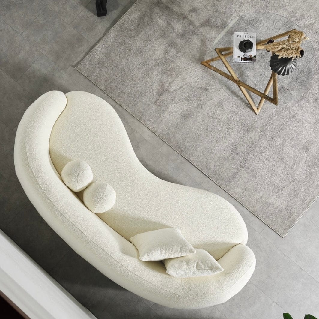 Home Atelier Raul Boucle Curve Sofa