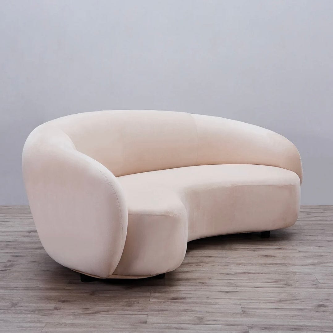 Home Atelier Raul Boucle Curve Sofa