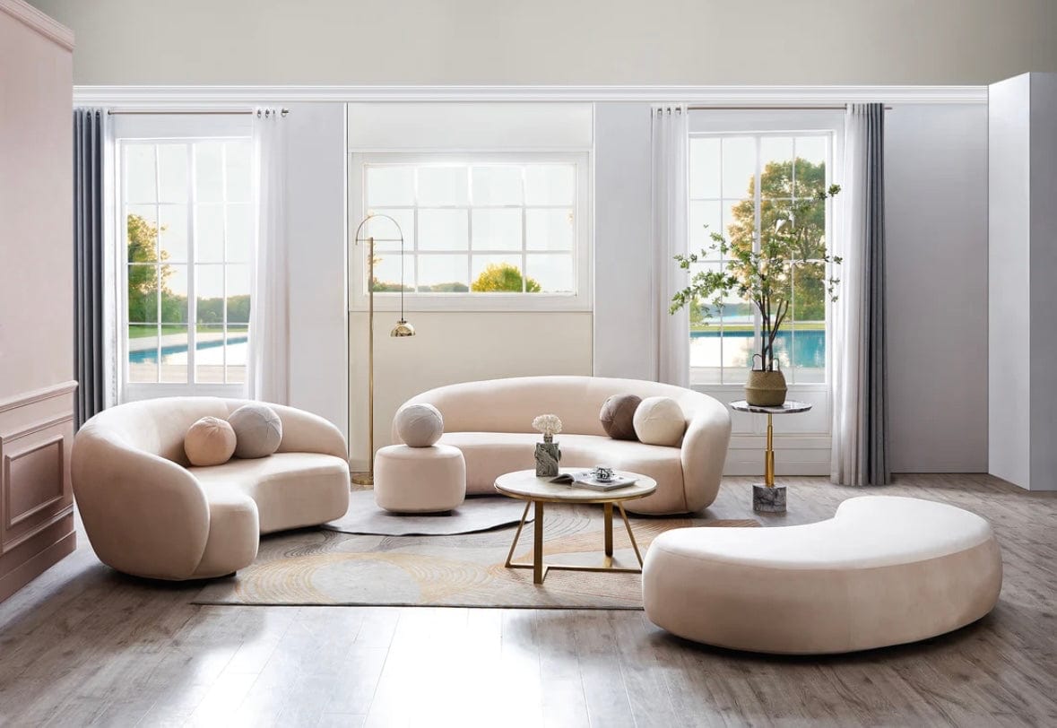 Home Atelier Raul Boucle Curve Sofa