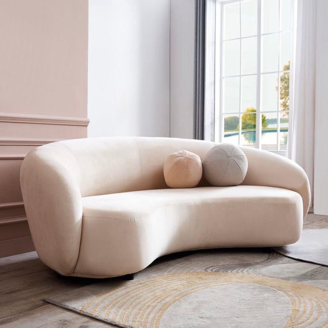 Home Atelier Raul Boucle Curve Sofa