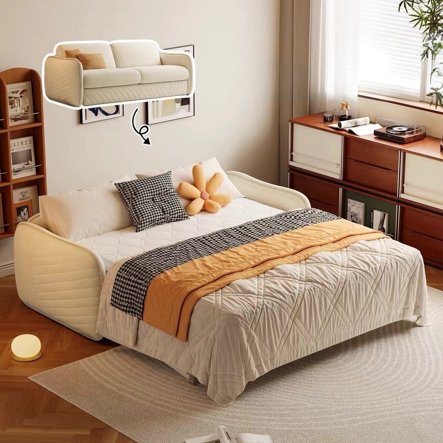 Home Atelier Raymond Foldable Sofa Bed with Mattress (Copy 3)