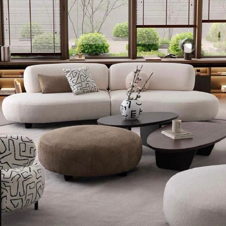 Home Atelier Regalia Boucle Curve Sofa