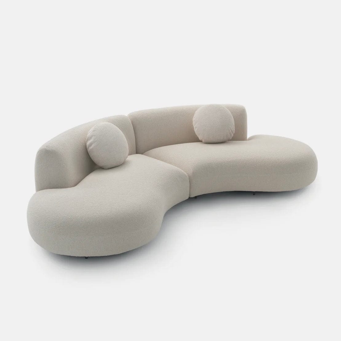 Home Atelier Regalia Boucle Curve Sofa