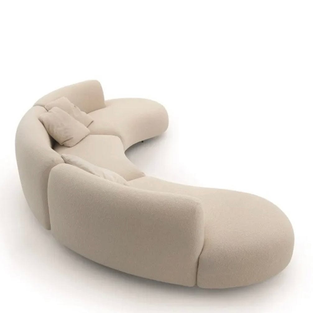 Home Atelier Regalia Boucle Curve Sofa