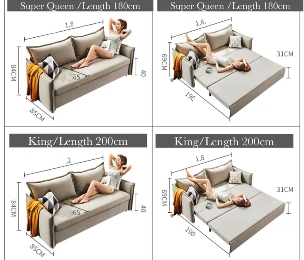 Home Atelier Rei Storage Sofa Bed