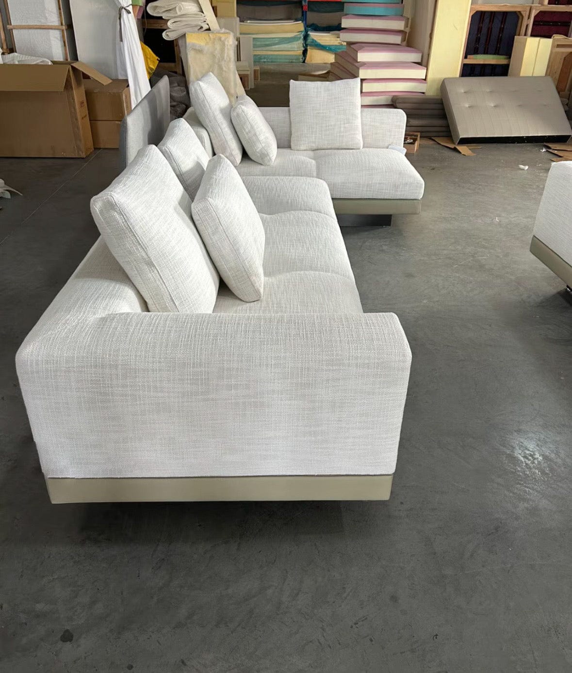 Home Atelier Request for Quote Borisa Sectional Designer Sofa