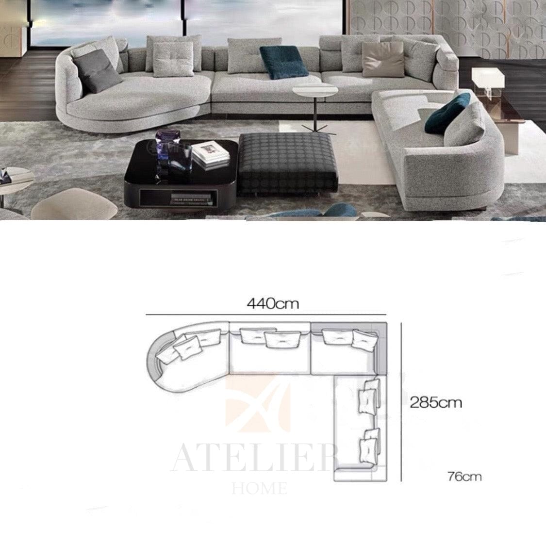 Home Atelier Request for Quote Kyle Designer Sofa