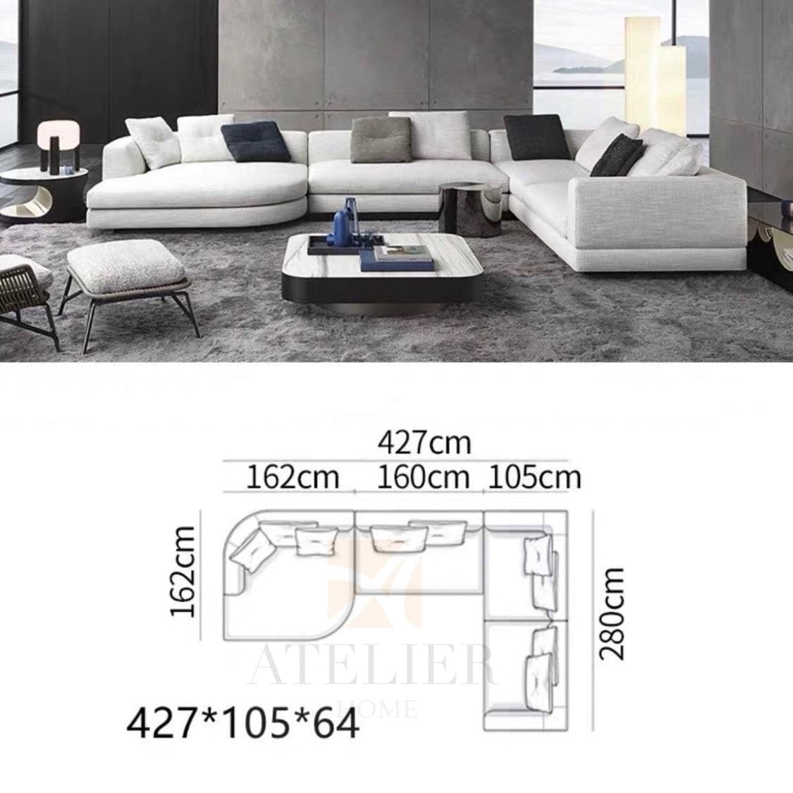 Home Atelier Request for Quote Kyle Designer Sofa