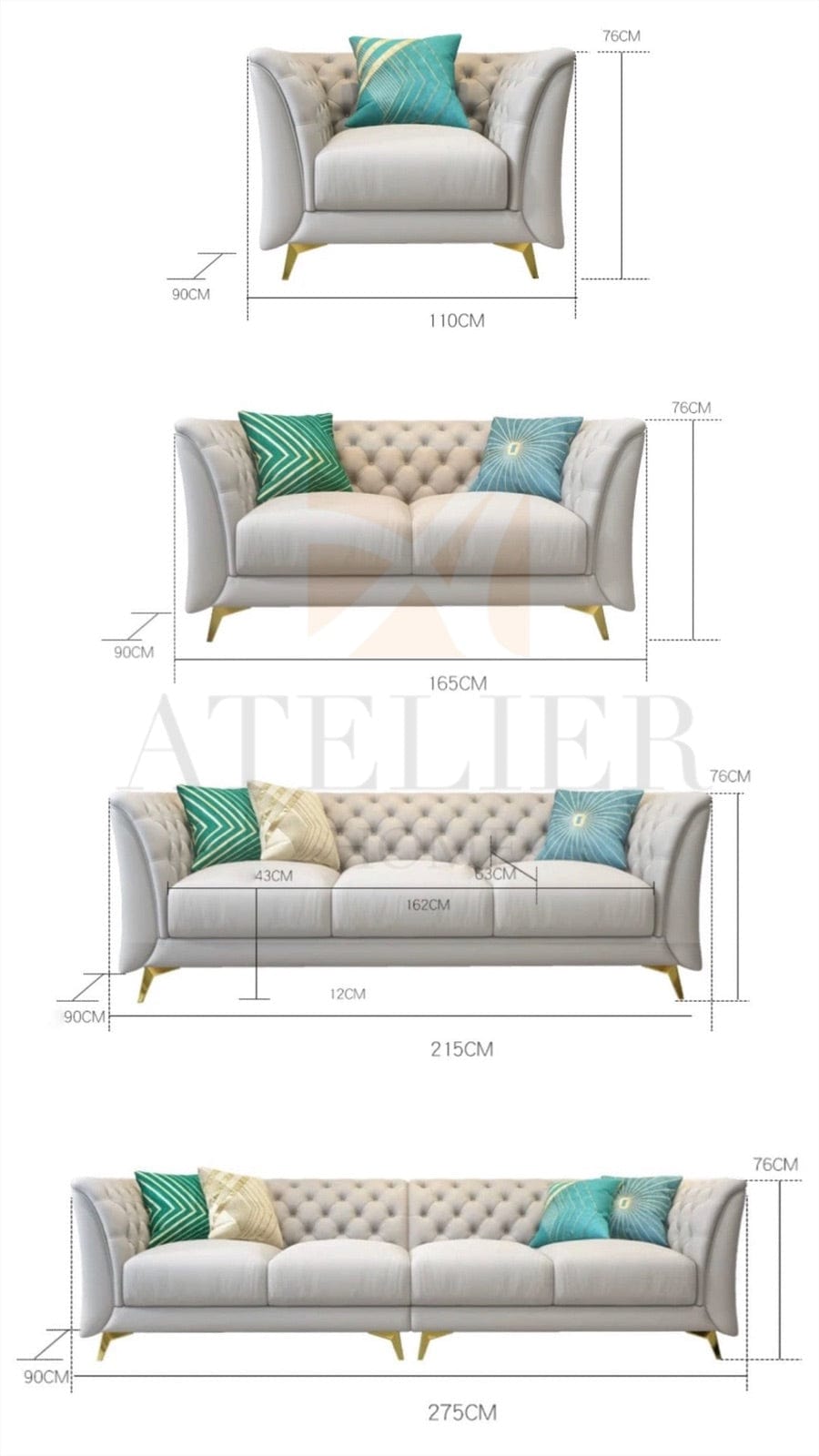 Home Atelier Rica Sofa