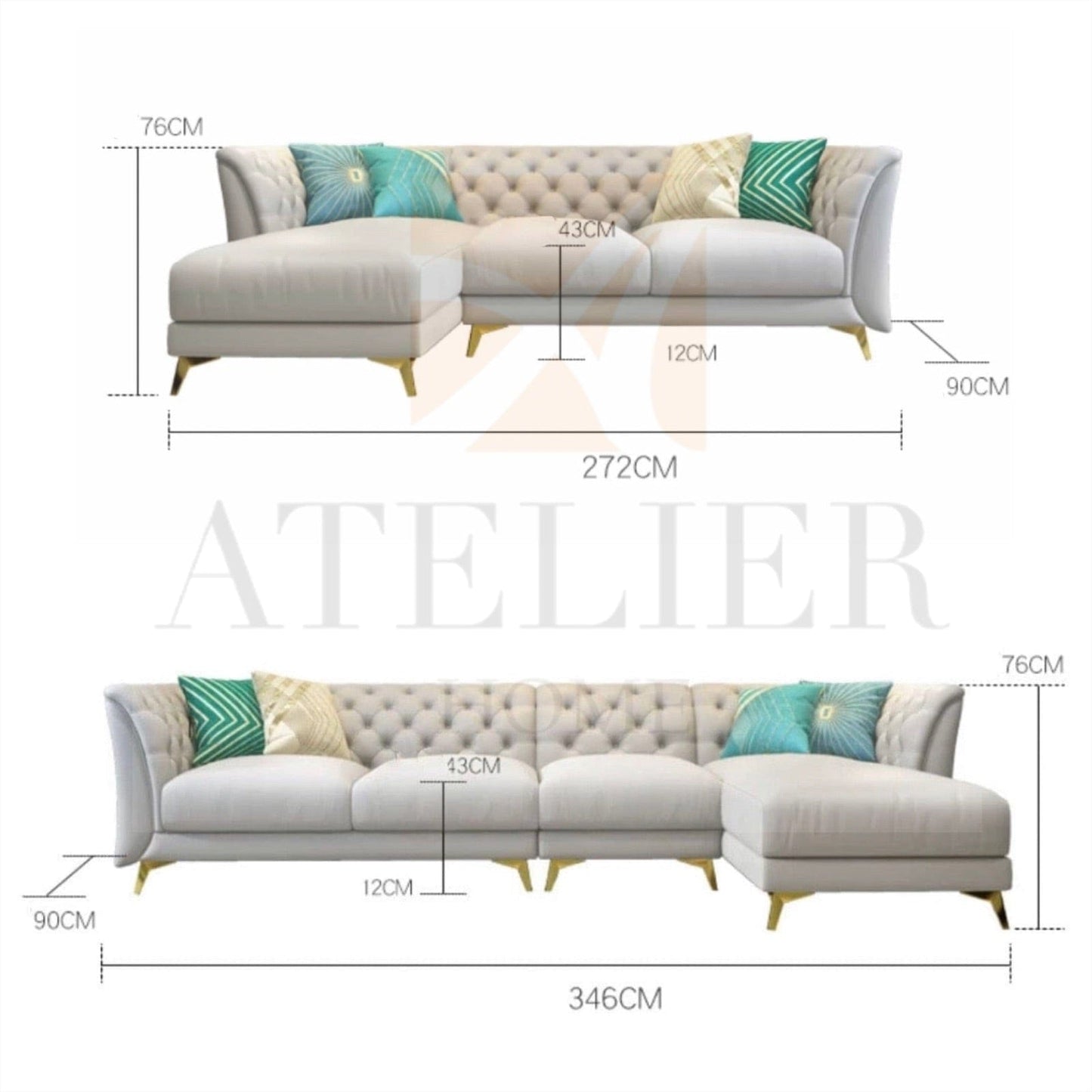 Home Atelier Rica Sofa