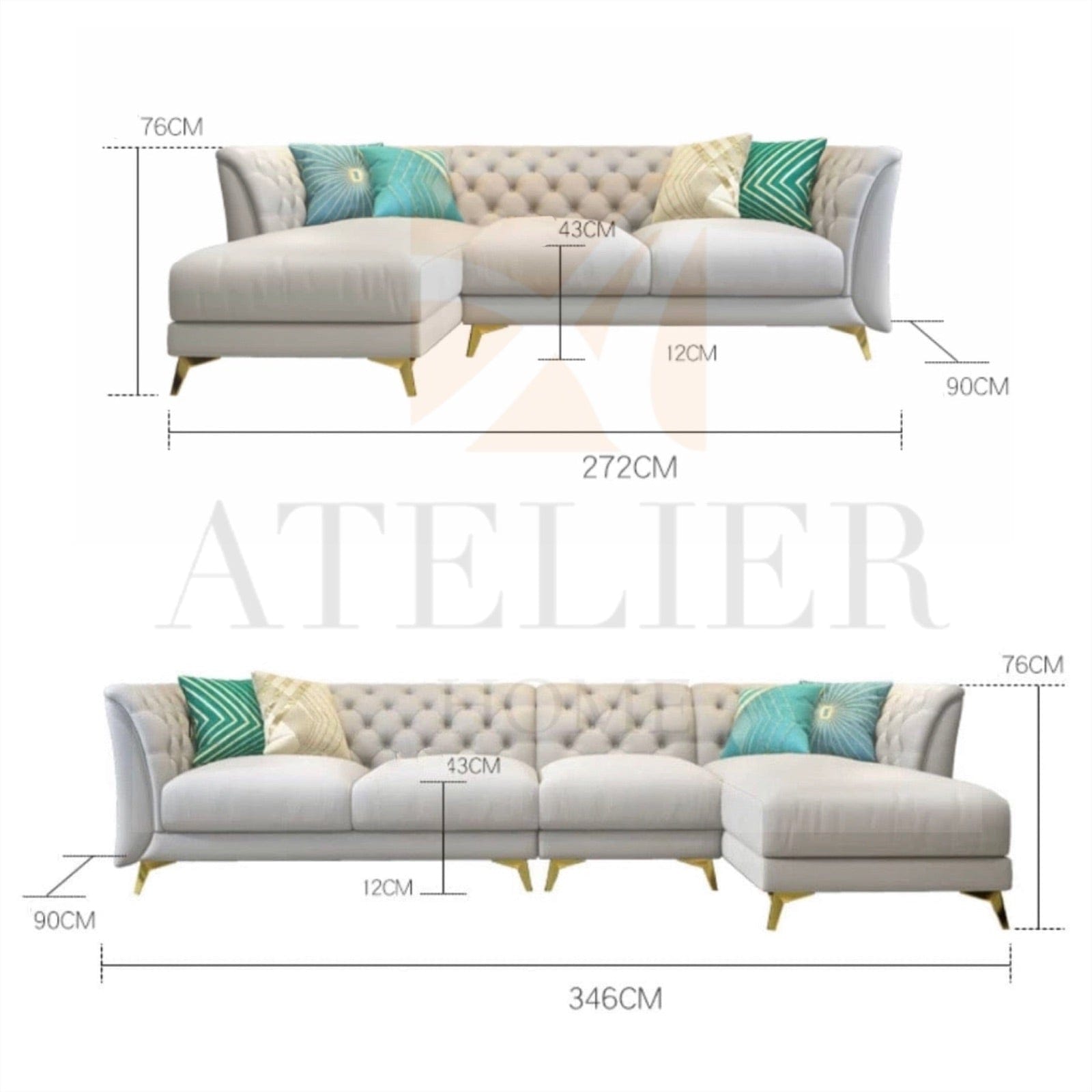 Home Atelier Rica Sofa