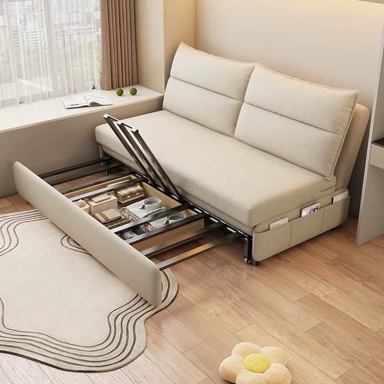 Home Atelier Rilano Wooden Pull-out Storage Sofa Bed (Copy)