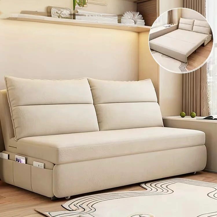 Home Atelier Rilano Wooden Pull-out Storage Sofa Bed (Copy)