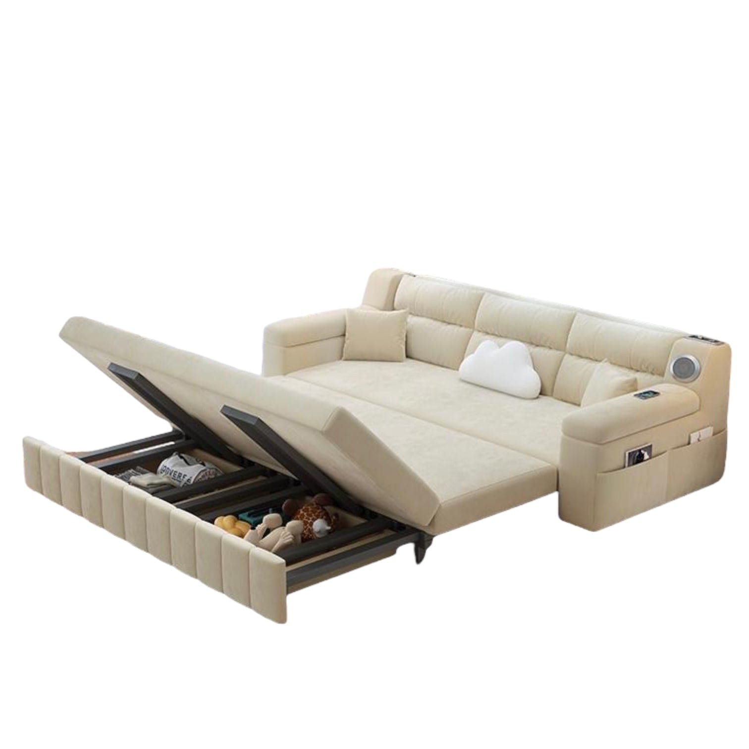 Home Atelier Riley Pull-out Storage Sofa Bed
