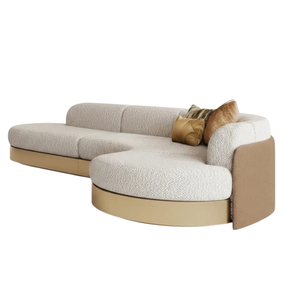 Home Atelier Rimolle Sectional Curve Sofa