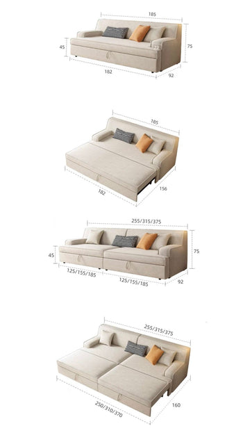 Home Atelier Rise Scratch Resistant Sofa Bed