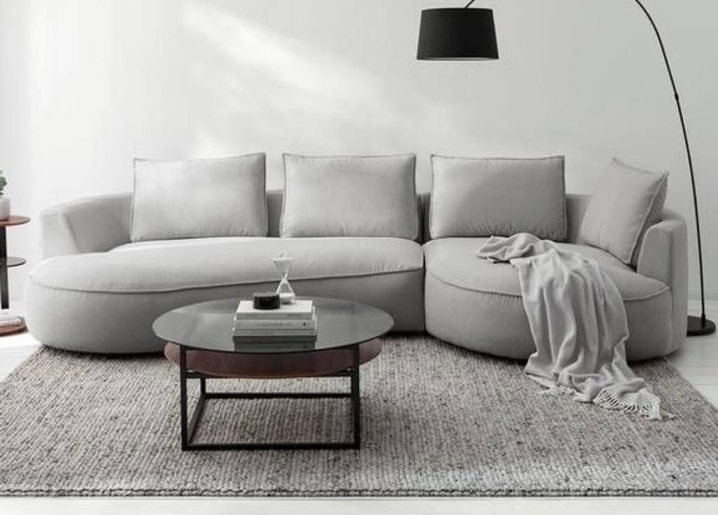 Home Atelier Riveria Sectional Curve Sofa