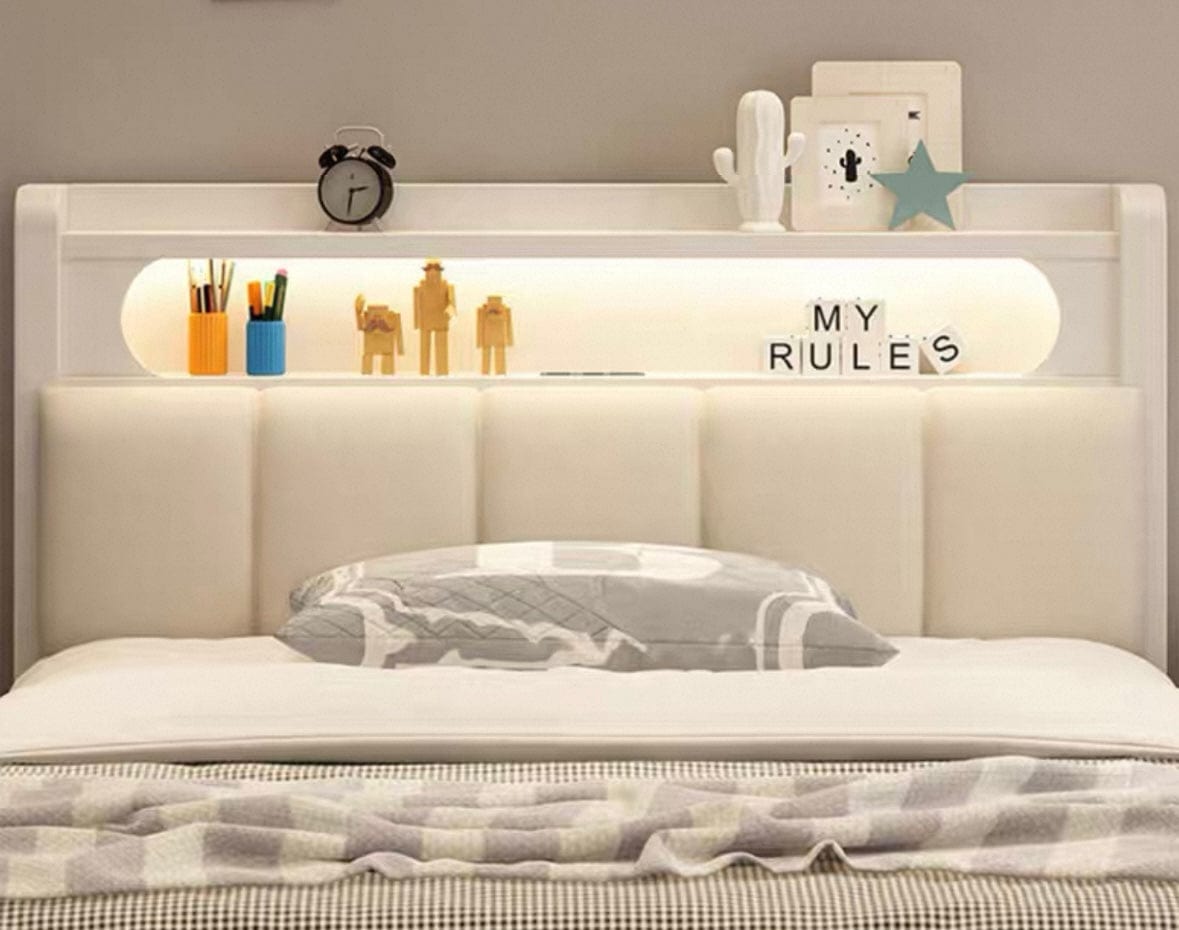 Home Atelier Roca Storage Wooden Bed Frame