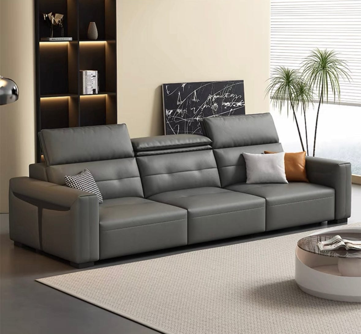 Home Atelier Roch Electric Motorized Leather Sofa Bed