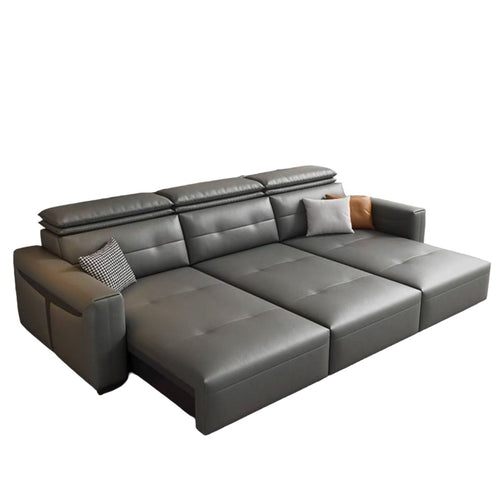 Motorized Leather Sofa Bed