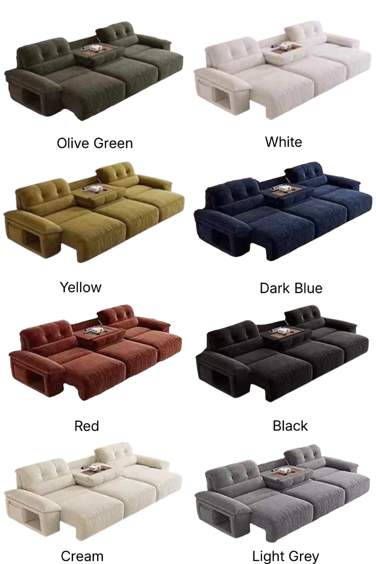 Home Atelier Rolando Scratch Resistant Electric Extendable Sofa Bed