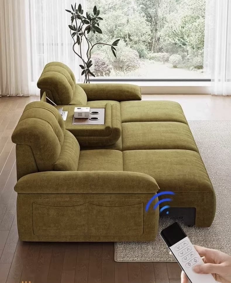 Home Atelier Rolando Scratch Resistant Electric Extendable Sofa Bed (Copy)