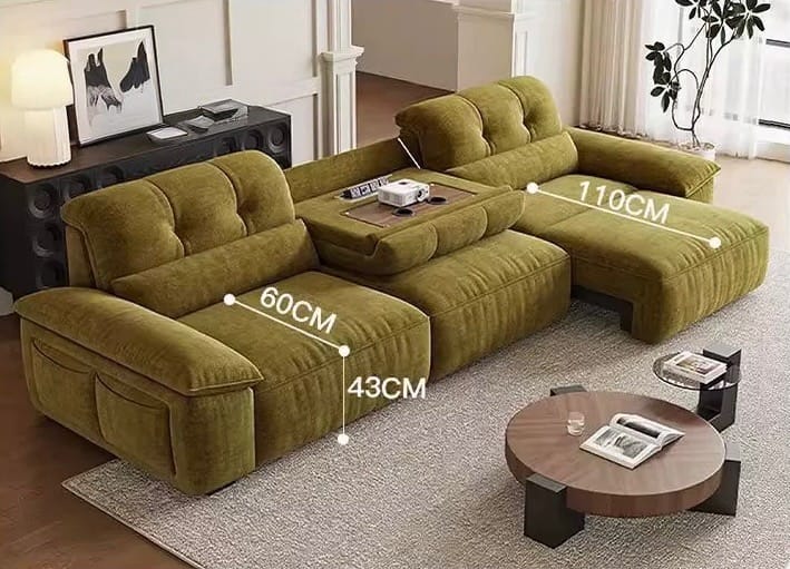 Home Atelier Rolando Scratch Resistant Electric Extendable Sofa Bed (Copy)