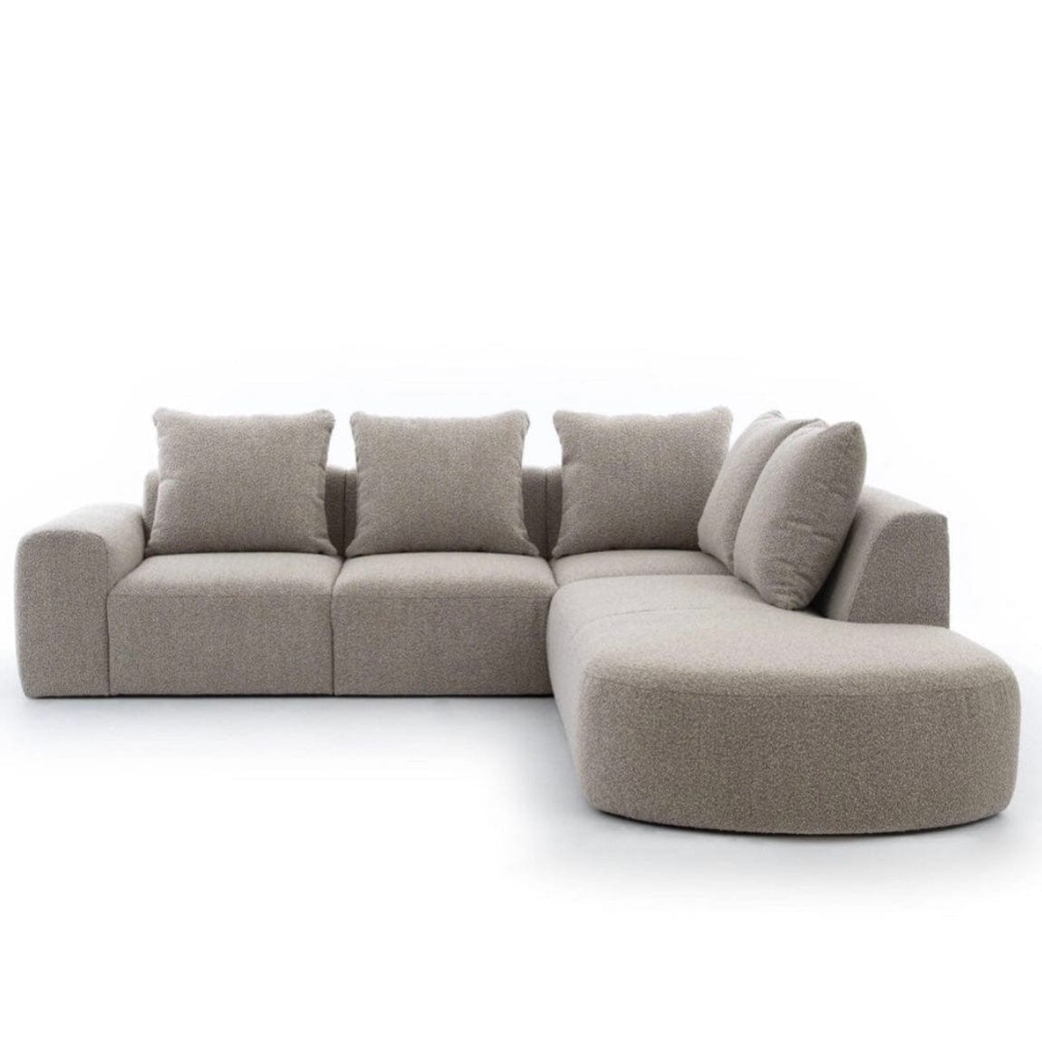 Home Atelier Roma Performance Boucle Sectional Sofa