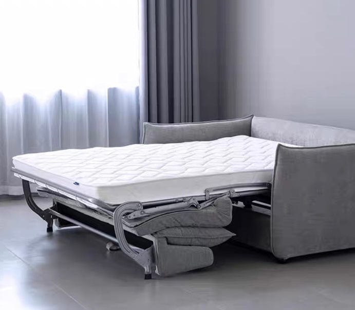 Home Atelier Ron Performance Boucle Foldable Sofa Bed with Mattress