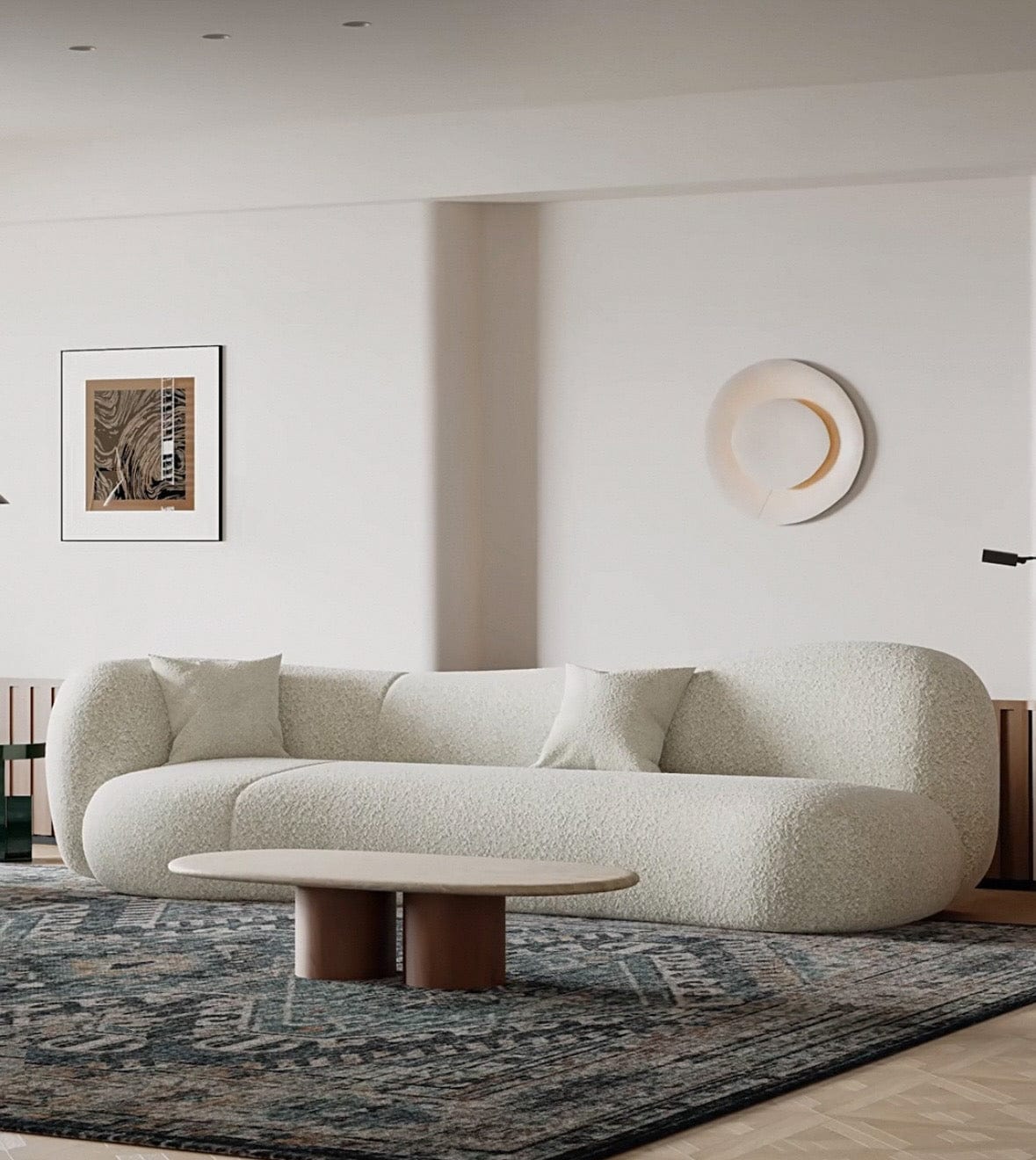 Home Atelier Rose Curve Sofa