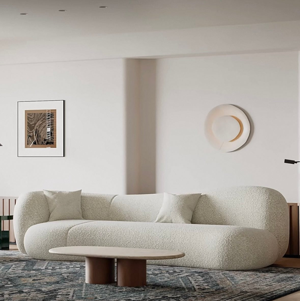 Home Atelier Rose Curve Sofa