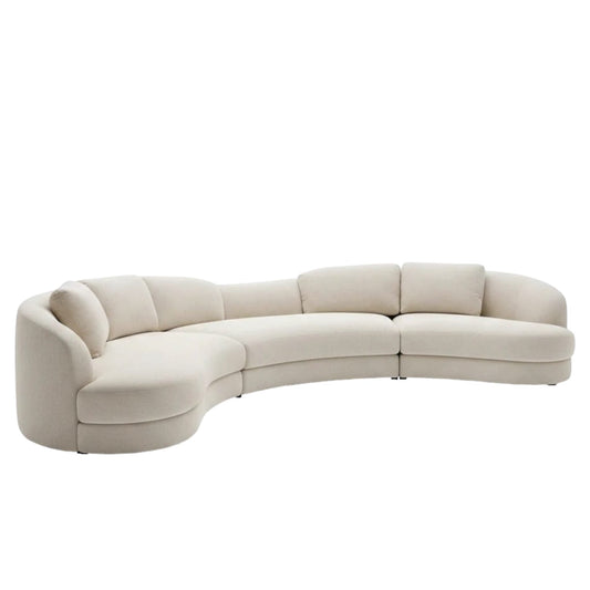 Home Atelier Rosea Sectional Curve Sofa
