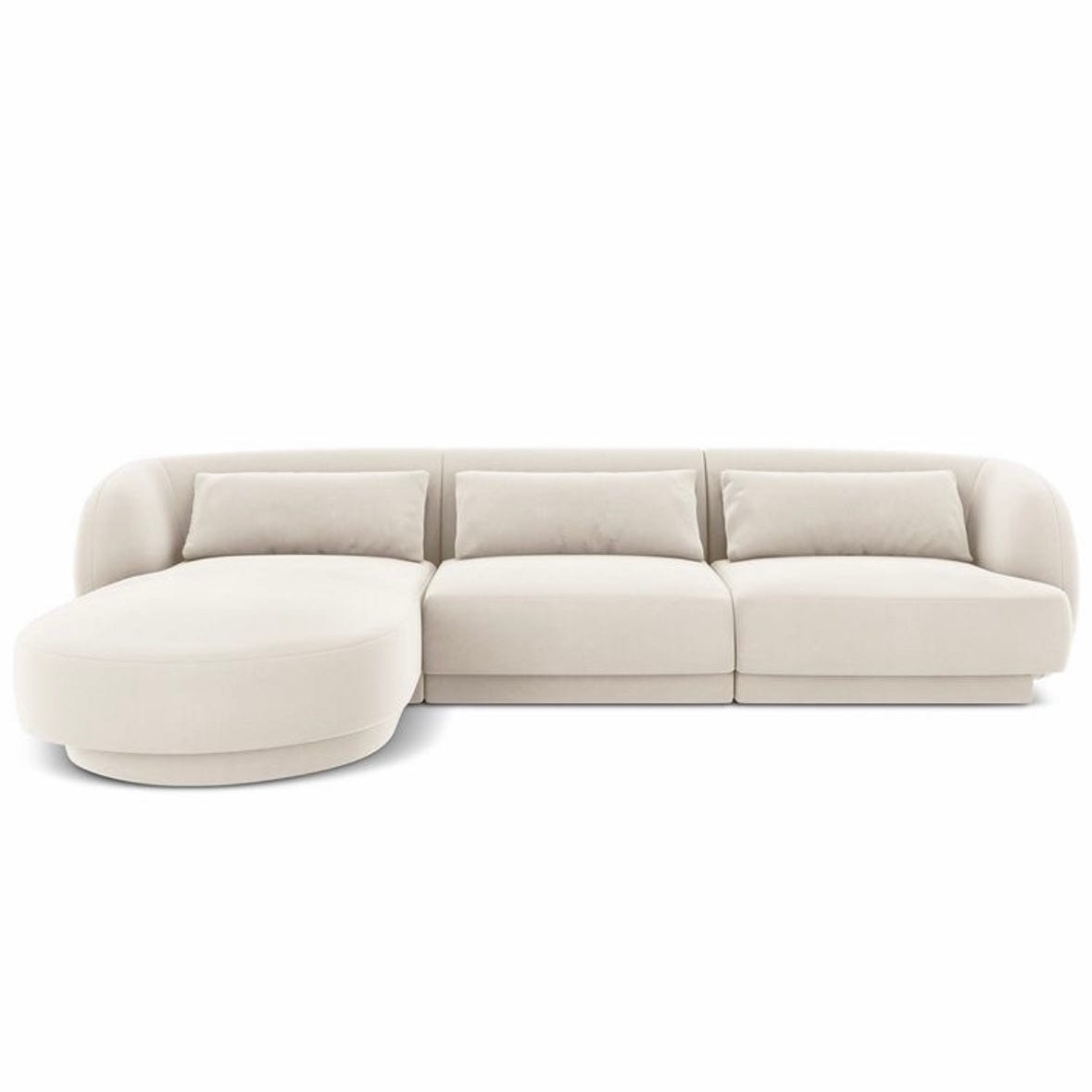Home Atelier Roselle Scratch Resistant Sectional Sofa