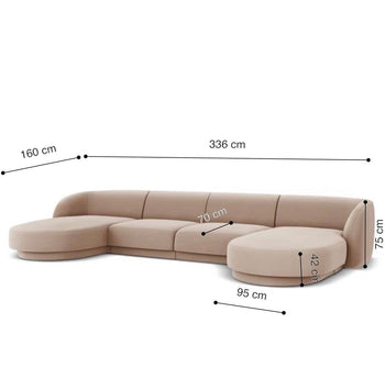 Home Atelier Roselle Scratch Resistant Sofa