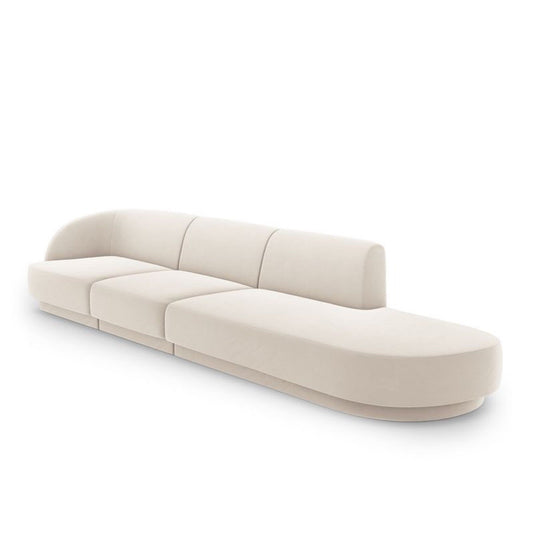 Home Atelier Roselle Sectional Scratch Resistant Sofa