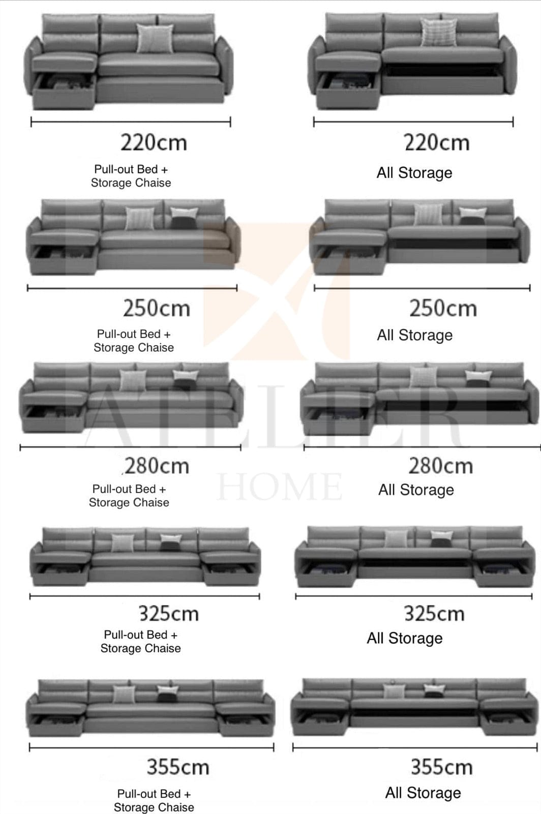 Home Atelier Ross Sofa Bed