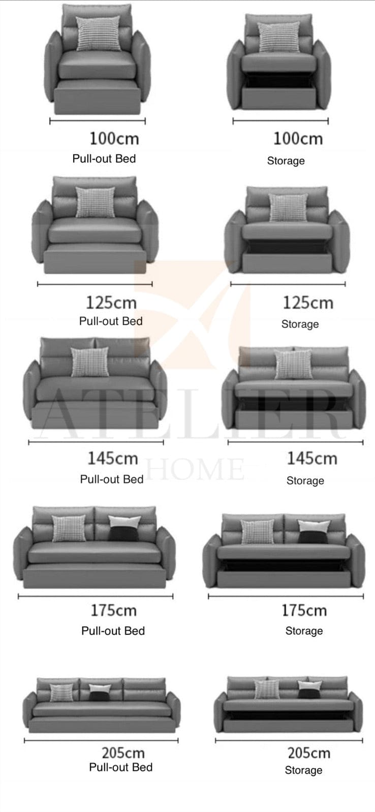 Home Atelier Ross Sofa Bed