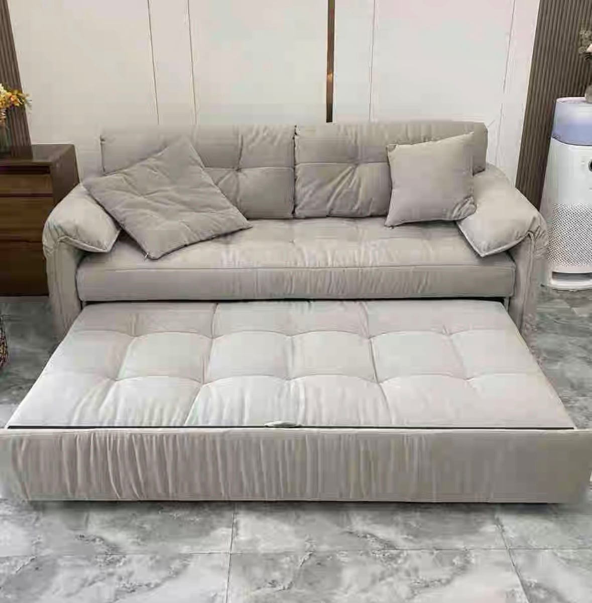 Home Atelier Rowen Scratch Resistant Storage Sofa Bed