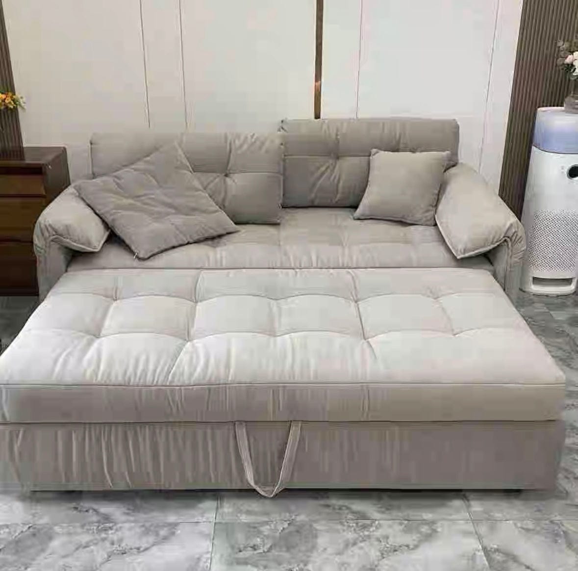 Home Atelier Rowen Scratch Resistant Storage Sofa Bed