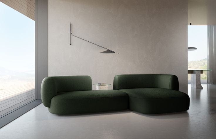 Home Atelier Royston Sectional Curve Sofa